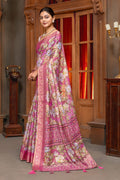 PREMIUM KANJIVARAM COTTON SILK JARI WEAVING WITH RICH JACQUARD BORDER*